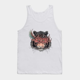 Masked Tiger Tank Top